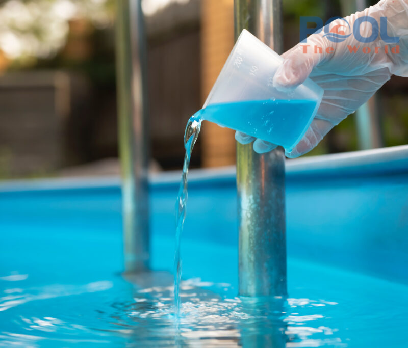 Nước hồ bơi màu "vàng chanh" hay "tím ngắt"? Cách dùng Đồng SUNPHAT CuSO4.5H2O